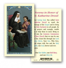 St. Katharine Drexel Laminated Prayer Card [HPR583]