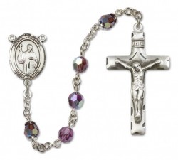 St. Maurus Rosary  Heirloom Squared Crucifix [RBEN0299]