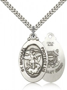 Men's St. Michael Coast Guard Medal [BM0785]