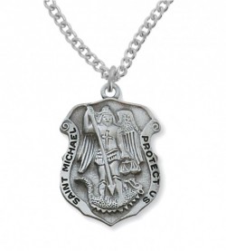 St. Michael Medal Pewter [MVM1135]