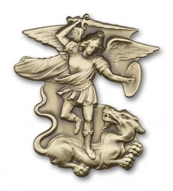 St. Michael the Archangel Visor Clip [AUBVC020]