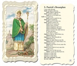 St. Patrick Breastplate Paper Prayer Cards 50 Pack [HPRG640]