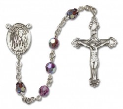 St. Polycarp of Smyrna Sterling Silver Heirloom Rosary Fancy Crucifix [RBEN1330]