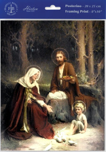 The Holy Family by Chambers Print - Sold in 3 Per Pack [HFA4834]