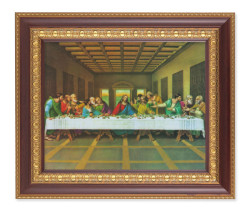 The Last Supper DaVinci 8x10 Framed Print Under Glass [HFP6040]