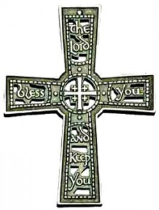 The Lord Bless You and Keep You Wall Cross - 4.75 inches [TCG0086]