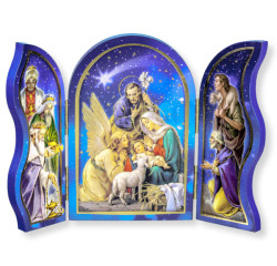 Triptych - Holy Family Plaque [HFA6806]