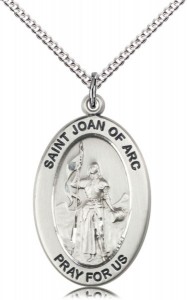 Women's St. Joan of Arc of Soldiers Necklace [DM1053]