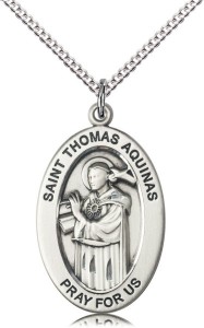 Women's St. Thomas Aquinas of Students Necklace [DM1108]