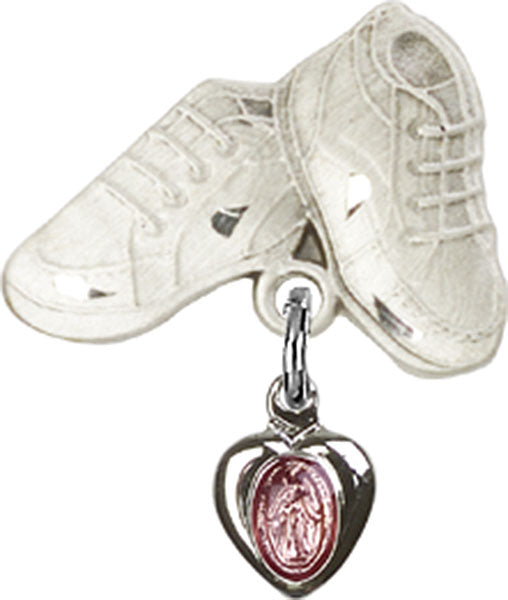 Pink Miraculous Charm and Baby Boots Pin