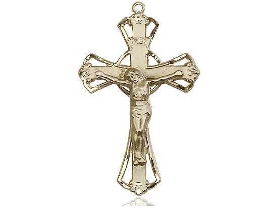 Women's Open-Cut Crucifix Pendant
