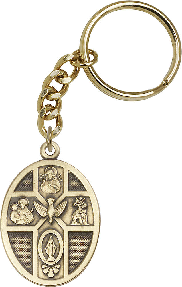 5-Way Holy Spirit Keychain