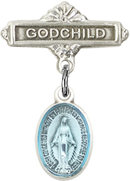 Miraculous Charm and Godchild Badge Pin