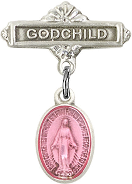 Miraculous Charm and Godchild Badge Pin