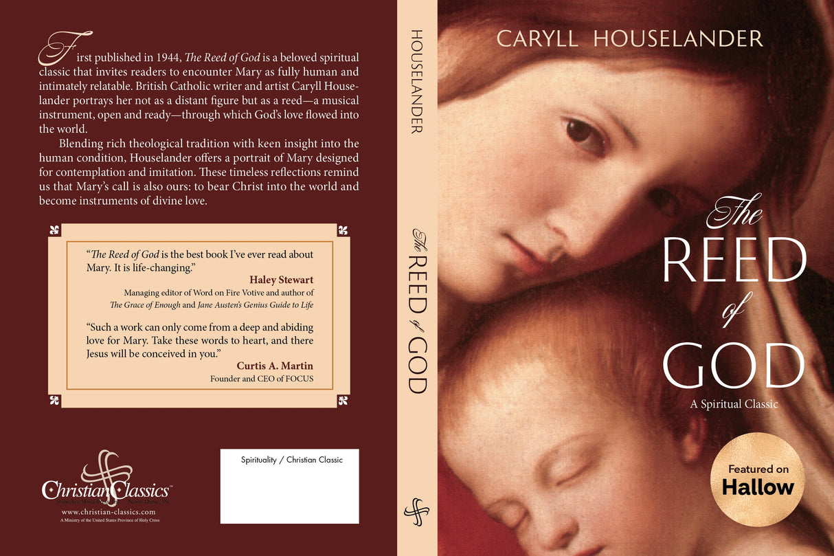 The Reed of God by Caryll Houselander – Hallow’s Advent Challenge Book | Classic Catholic Devotional on Mary
