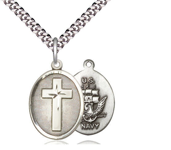 Cross Navy Pendant