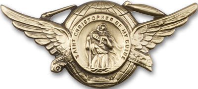 St. Christopher Visor Clip