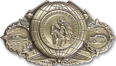St. Christopher Visor Clip