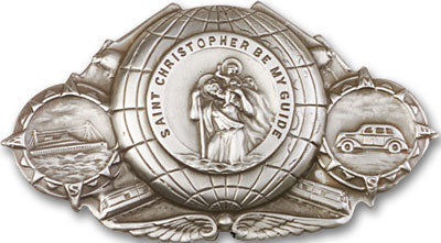 St. Christopher Visor Clip
