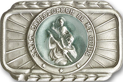 St. Christopher Visor Clip