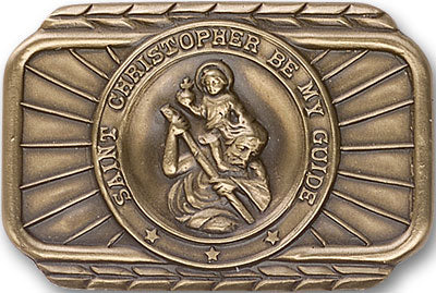 St. Christopher Visor Clip