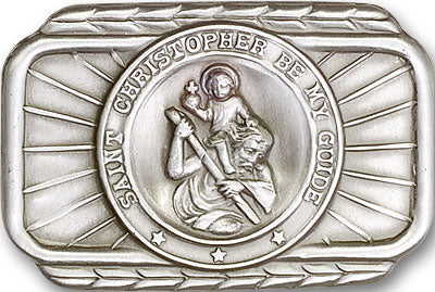 St. Christopher Visor Clip