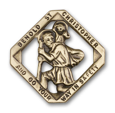 St. Christopher Visor Clip