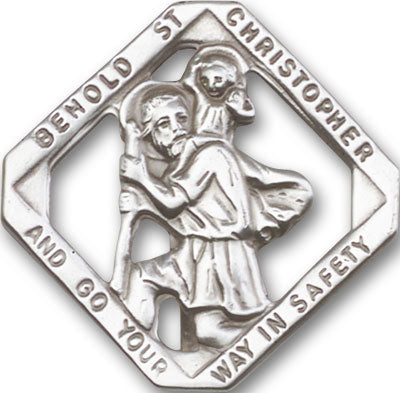 St. Christopher Visor Clip