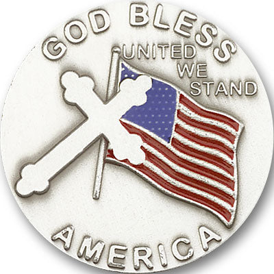 God Bless America Visor Clip