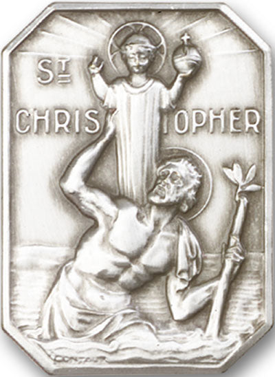 St. Christopher Visor Clip