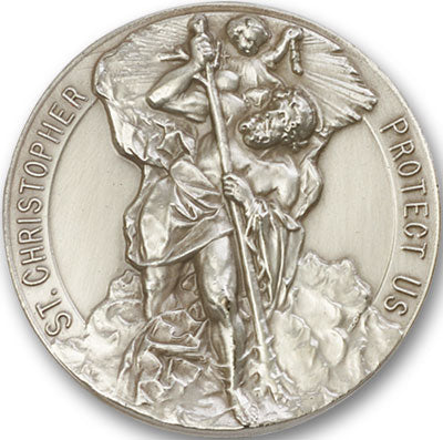 St. Christopher Visor Clip