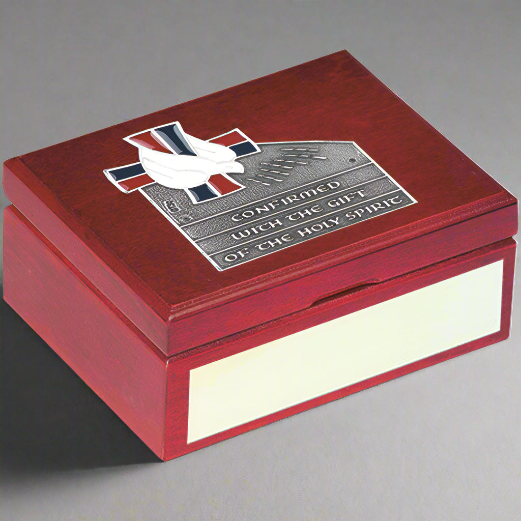 Confirmed with the Holy Spirit Keepsake Box