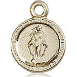 Miraculous Medal Charm Size