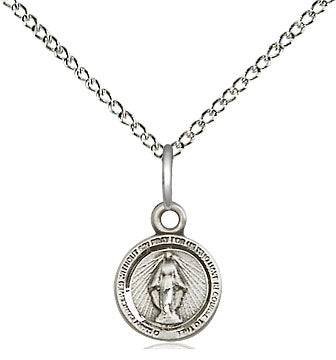 Miraculous Medal Charm Size