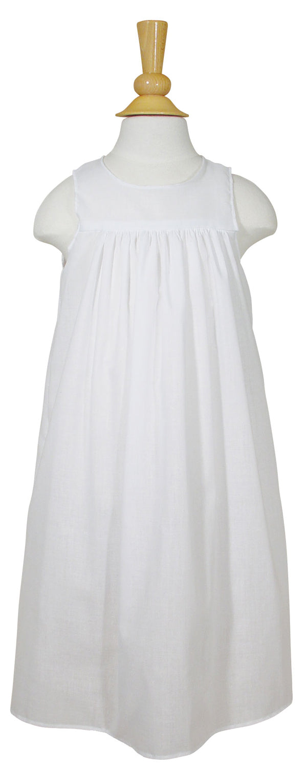 24" Polycotton Slip for Christening Dress