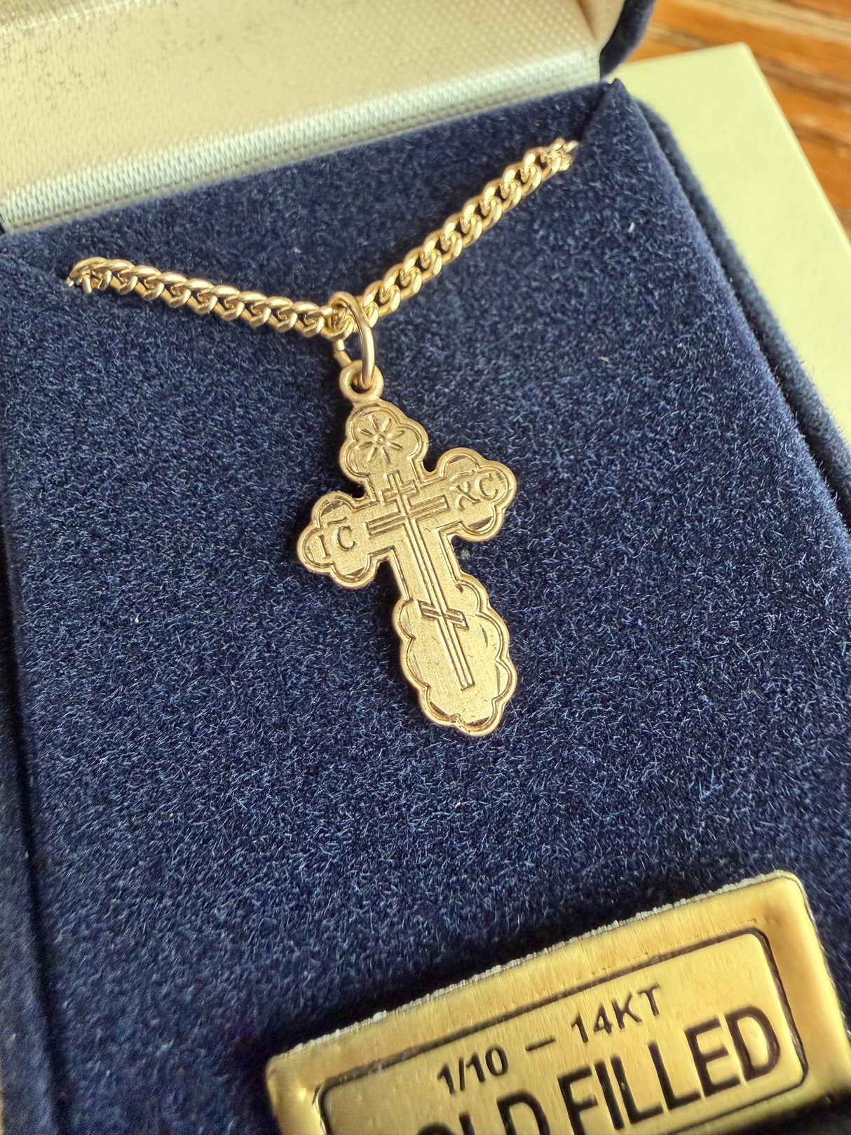 St. Olga's Cross Medal Necklace