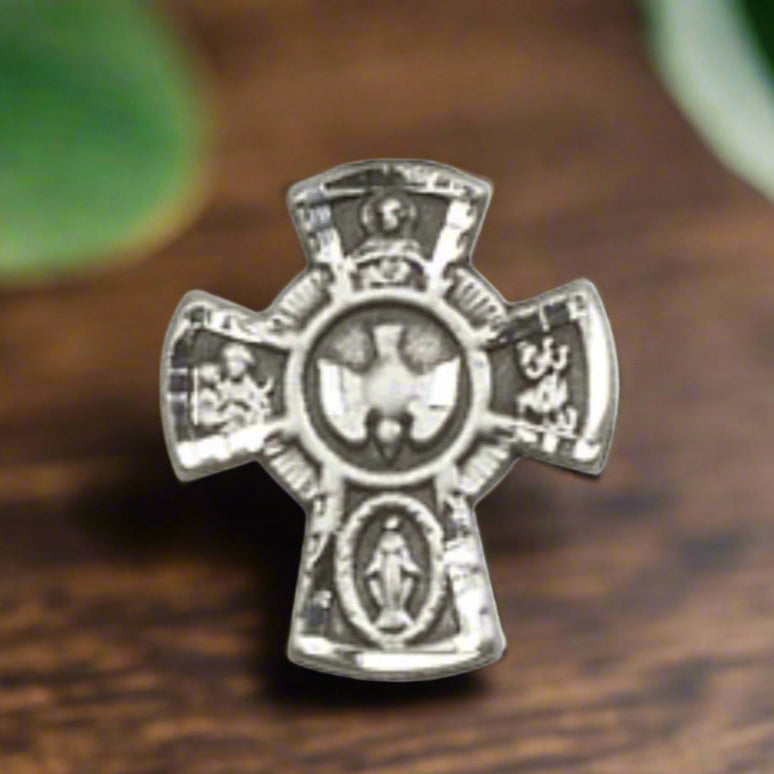4-Way Holy Spirit Lapel Pin