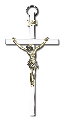 Classic Wall Crucifix 4"