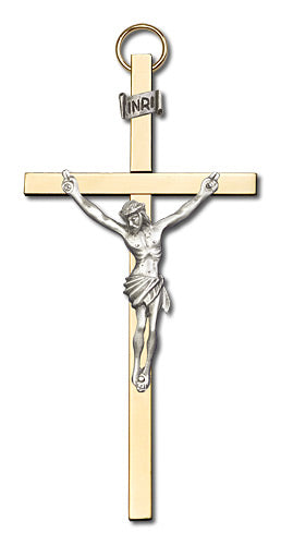 Classic Wall Crucifix 4"