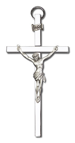 Classic Wall Crucifix 4"