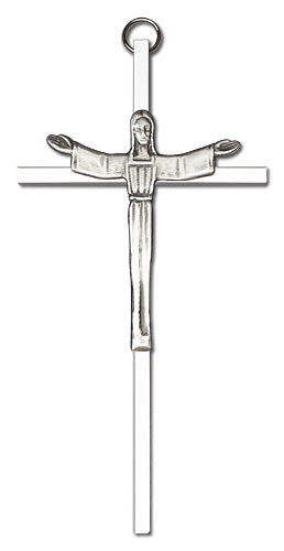 Contemporary Risen Christ Wall Crucifix 6"
