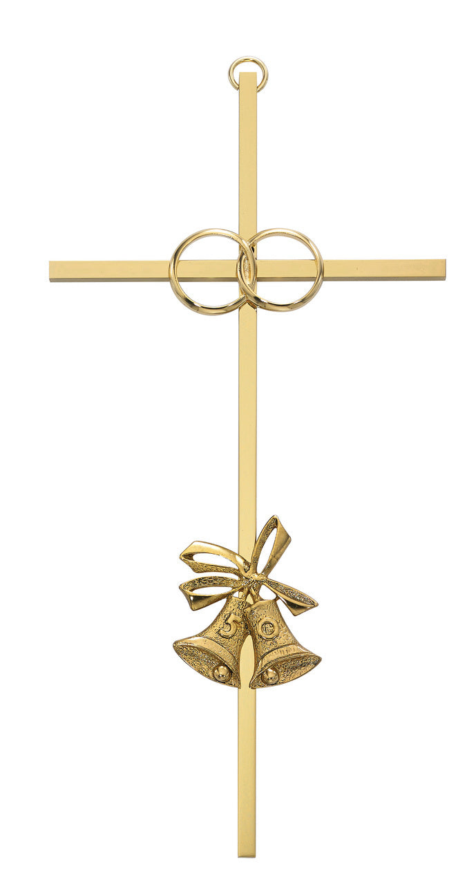 50th Anniversary Cross - 8 inch Metal