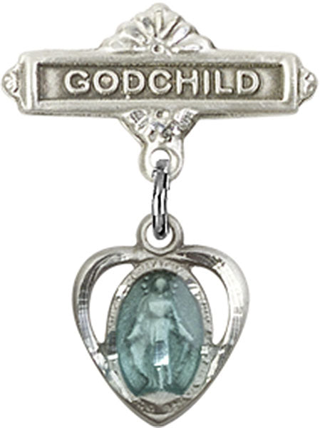 Miraculous Charm and Godchild Badge Pin