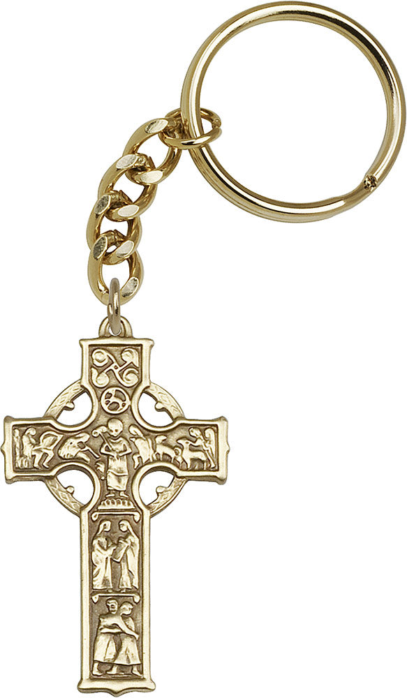 Celtic Cross Keychain