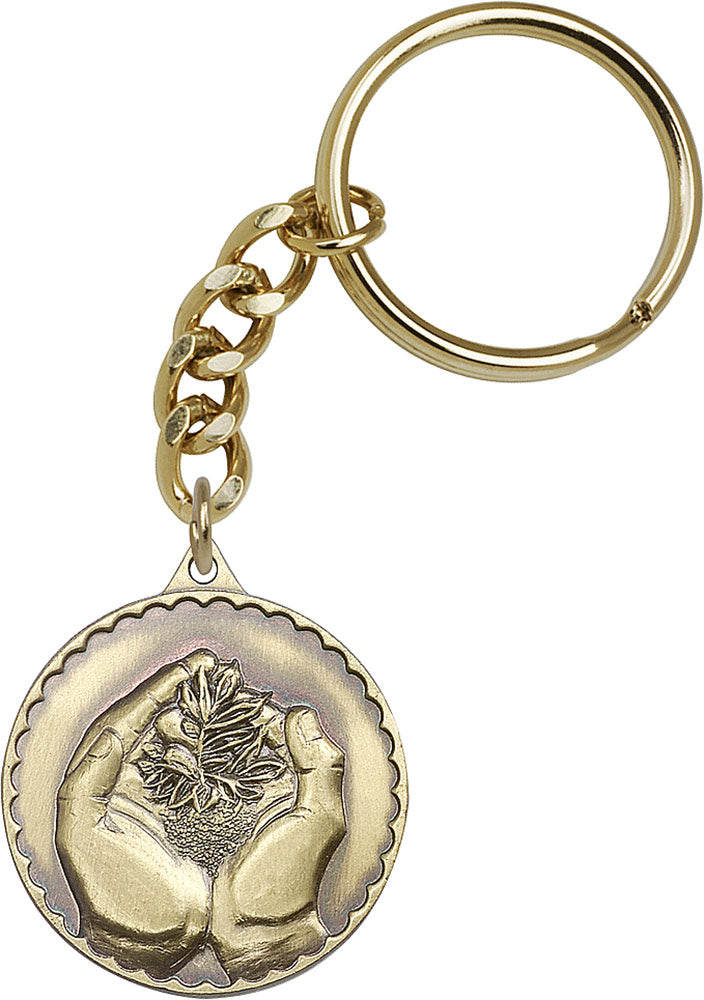 Faith Hand Serenity Keychain