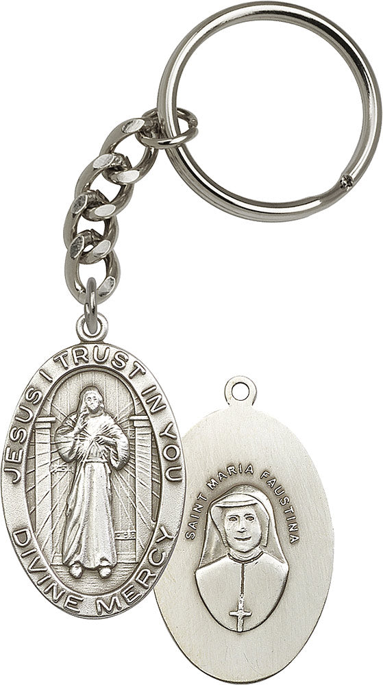 Divine Mercy Keychain