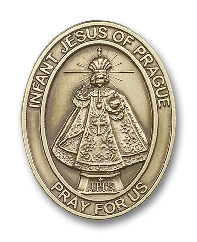 Infant of Prague Visor Clip