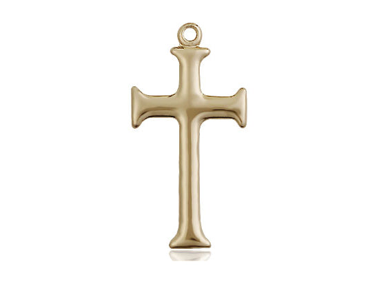 Women's Shiny Sleek Cross Pendant