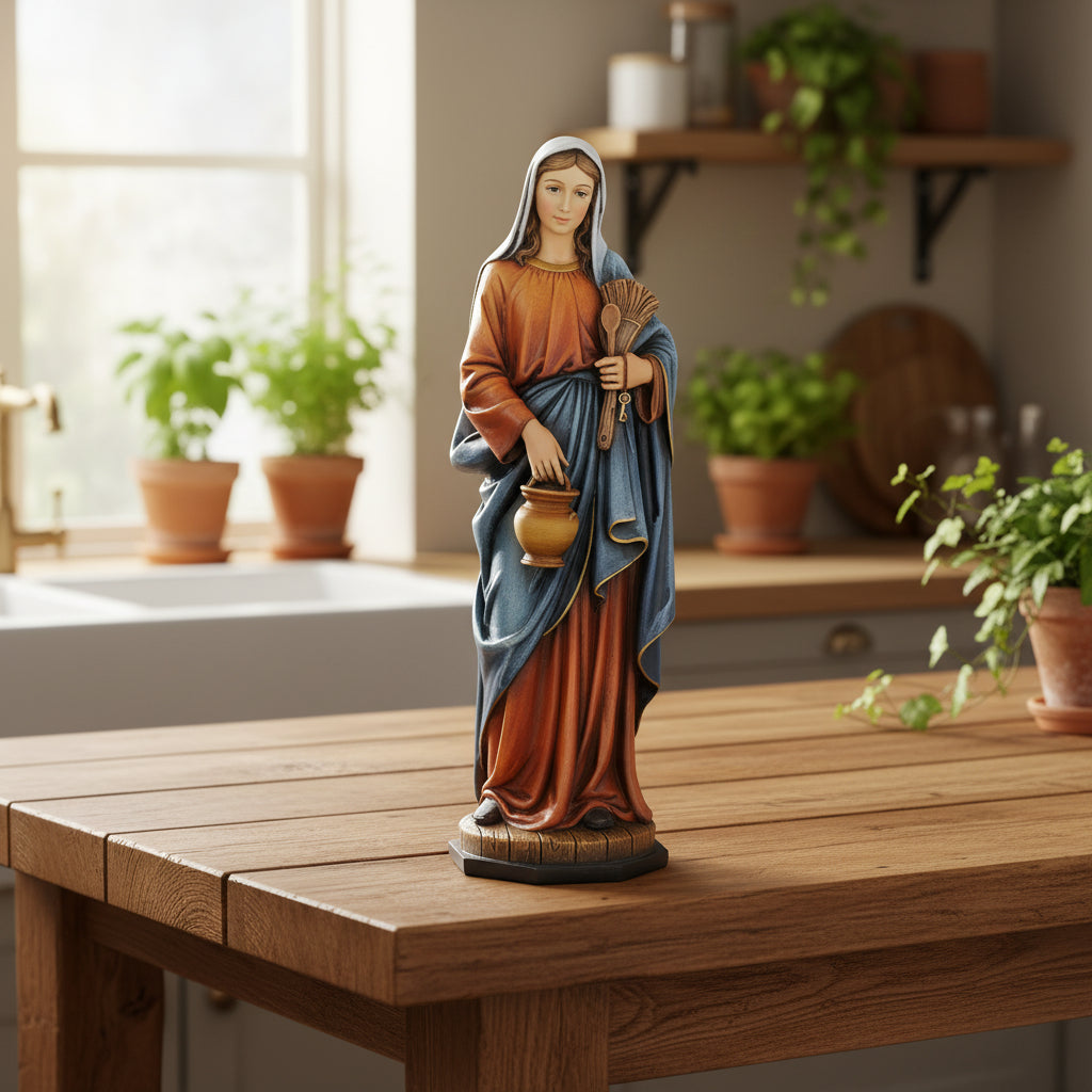9.25" Kitchen Madonna Statue