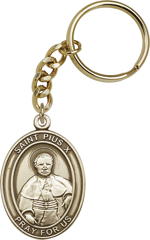St. Pius X Keychain